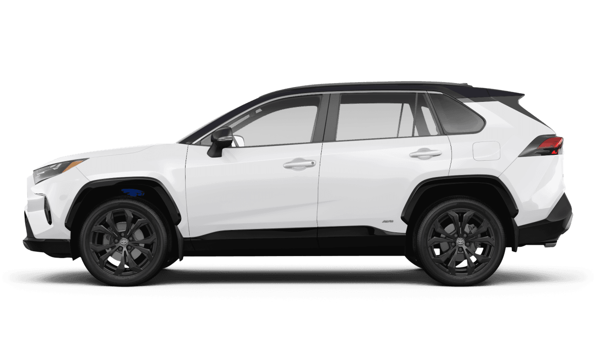 Toyota RAV4 Hybrid - Side view Toyota RAV4 Hybrid - Side view